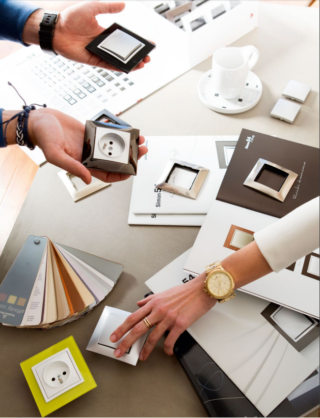 Kontakt Simon 54 Łącznik schodowy podwójny biały 02